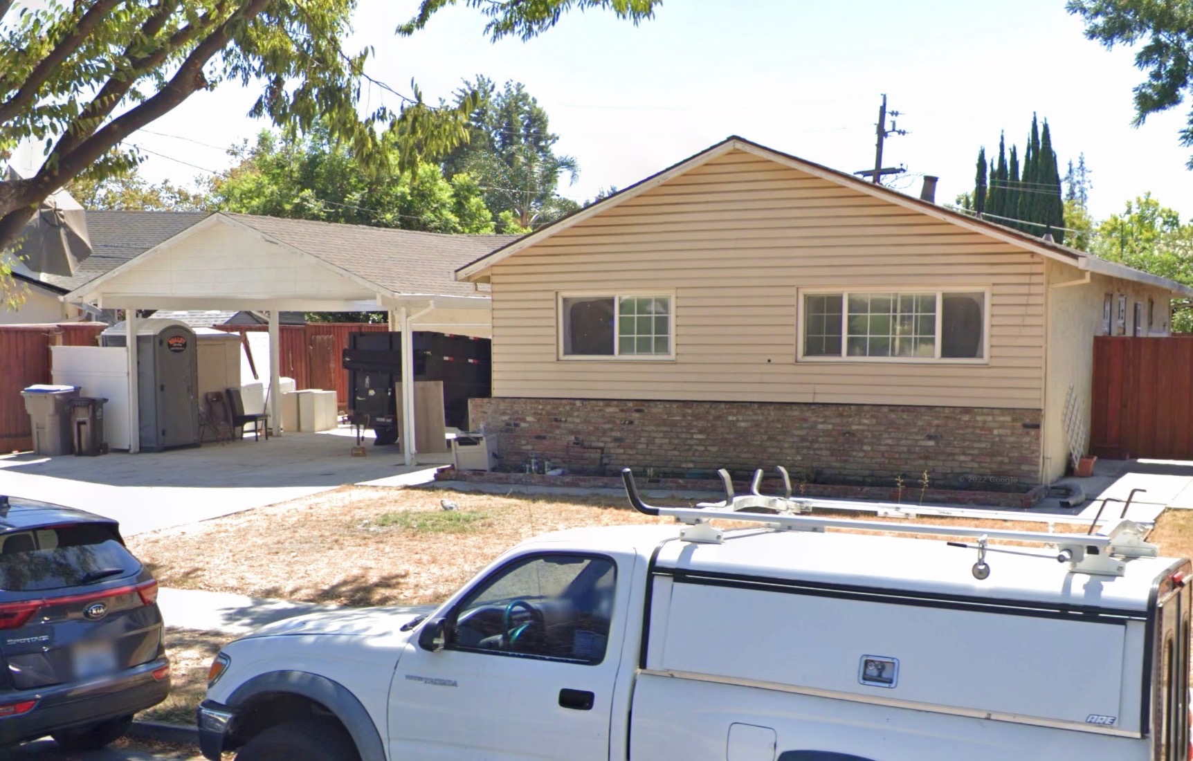 Exterior before remodel
