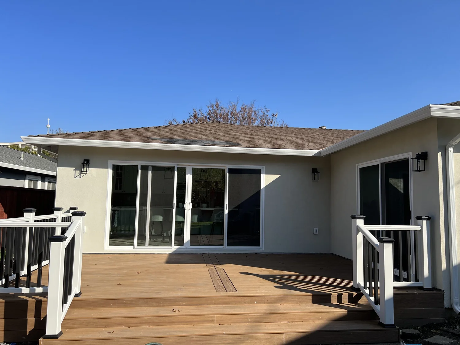 Exterior remodel — completed project by No Limit Construction