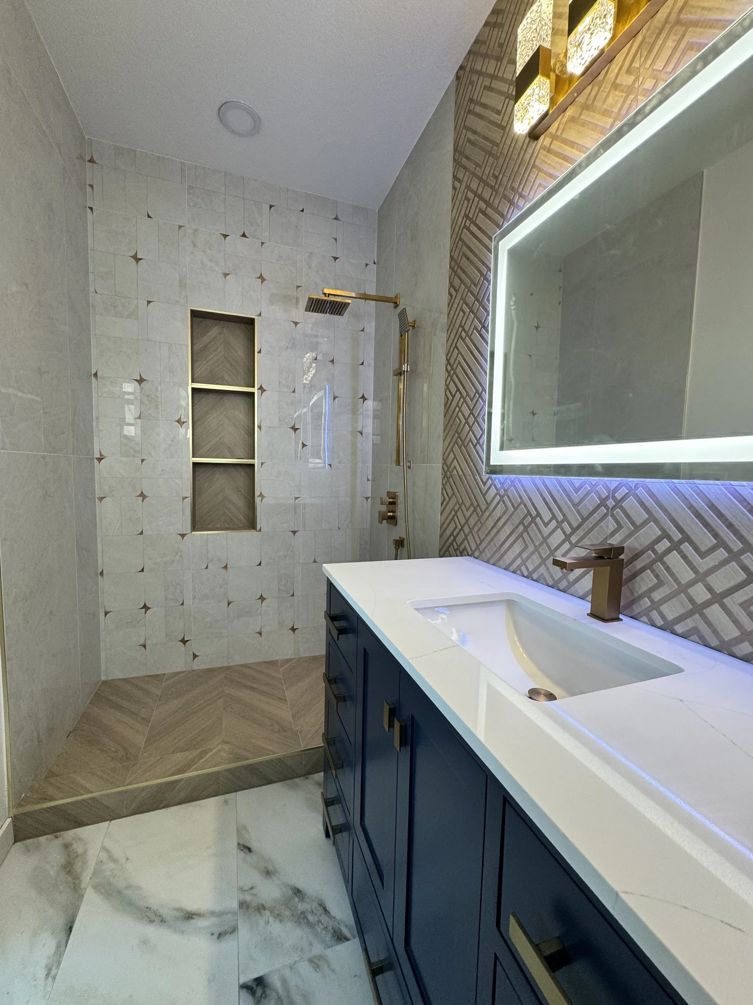 Interior remodel — completed project by No Limit Construction